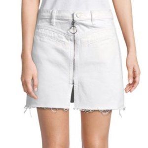 NWT BlankNYC white denim skirt